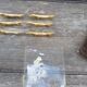 Set of 6 door golden Teckels knives in fine gold