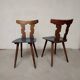 Lot chaises bistrot vintage