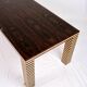 Memphis style dining table, wood, Italy