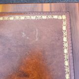 Old vintage English revolving bookcase