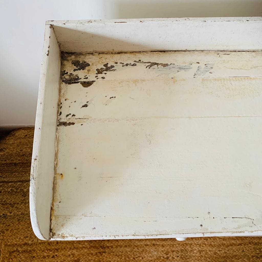 White Parisian buffet