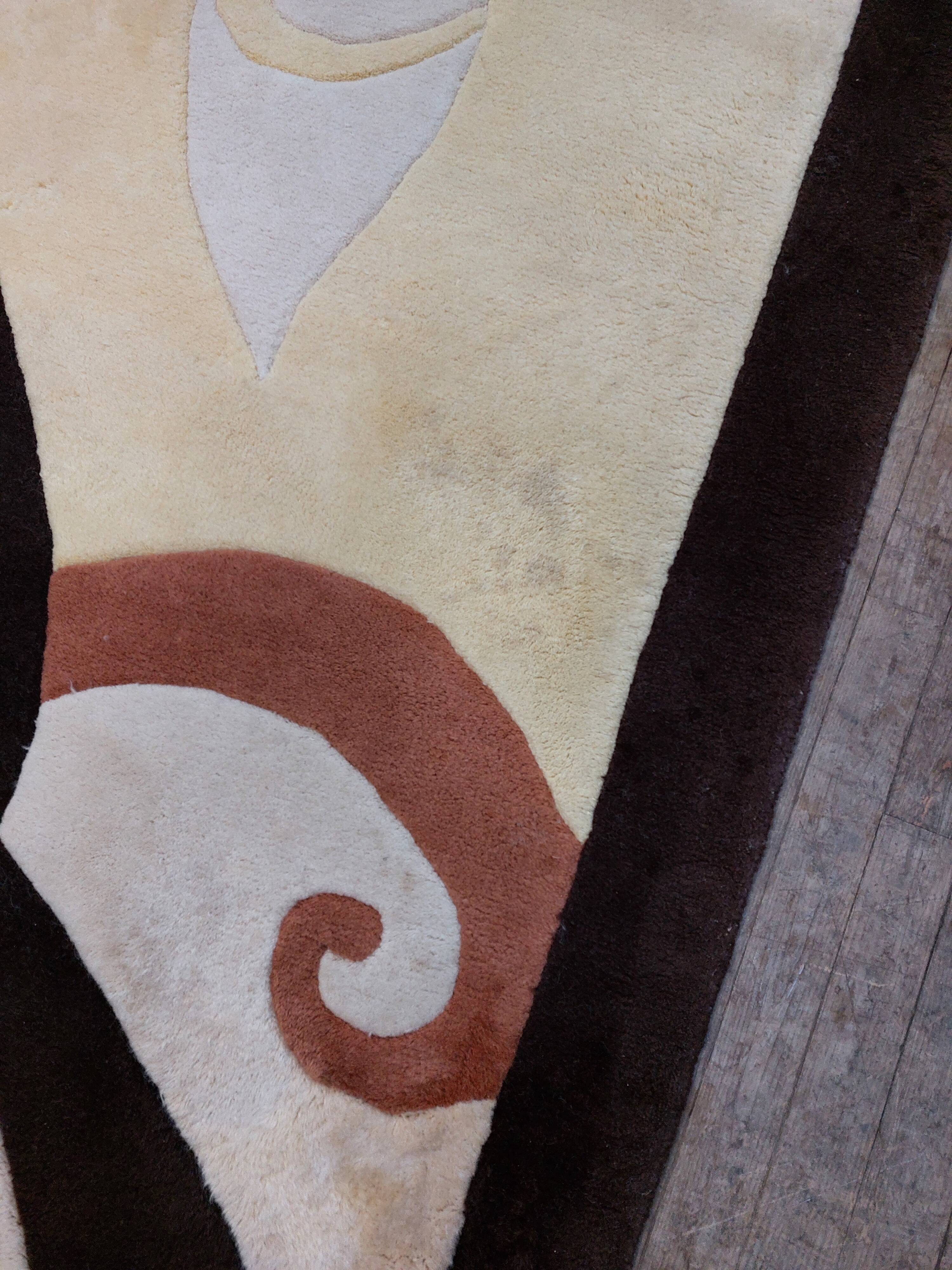 100% hand-knotted wool rug, ALTUNA model, by Née Créations - 170x240 cm
