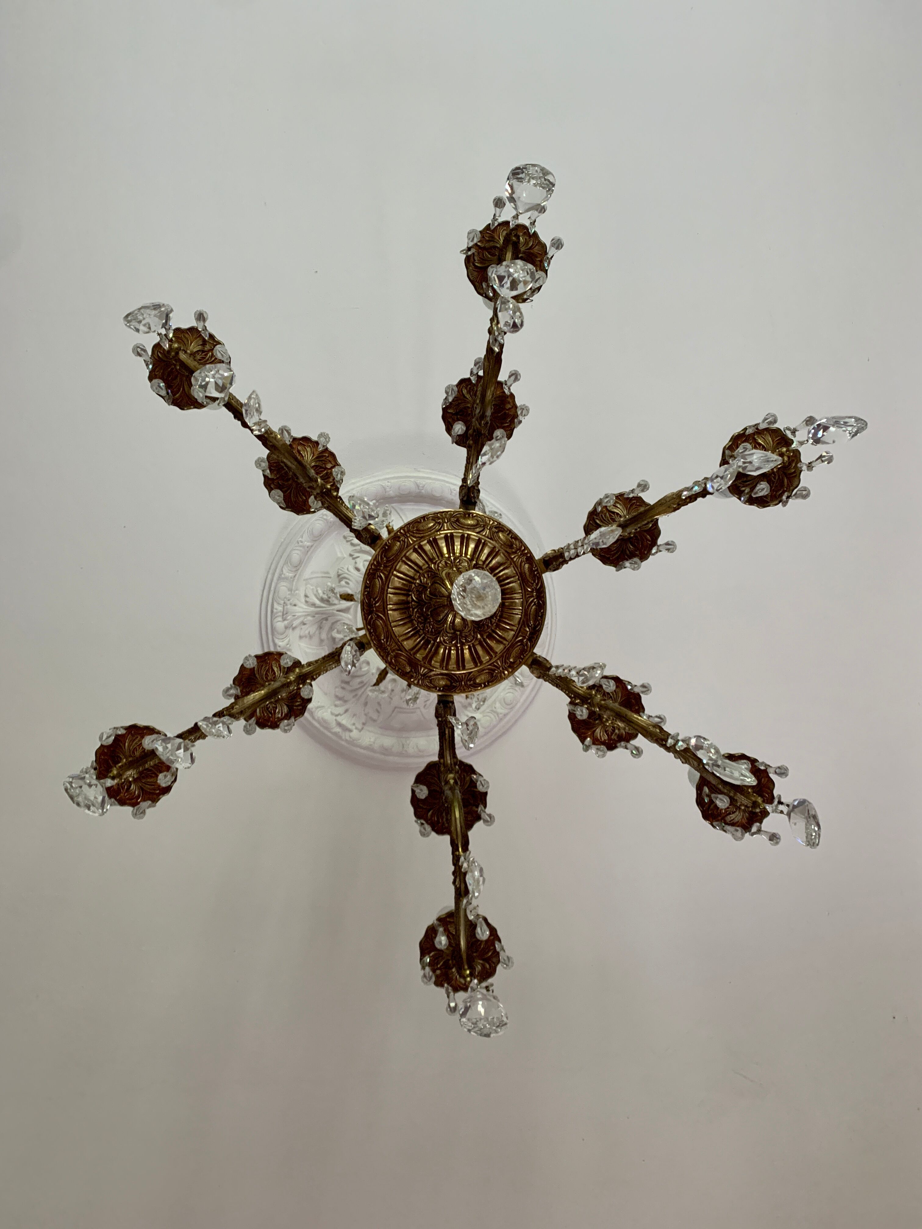 Crystal grapefruit chandelier (available until 28/05)