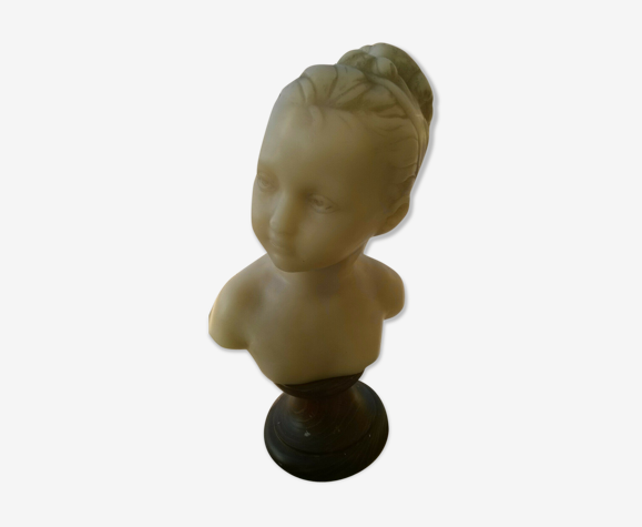 Buste en cire ancien