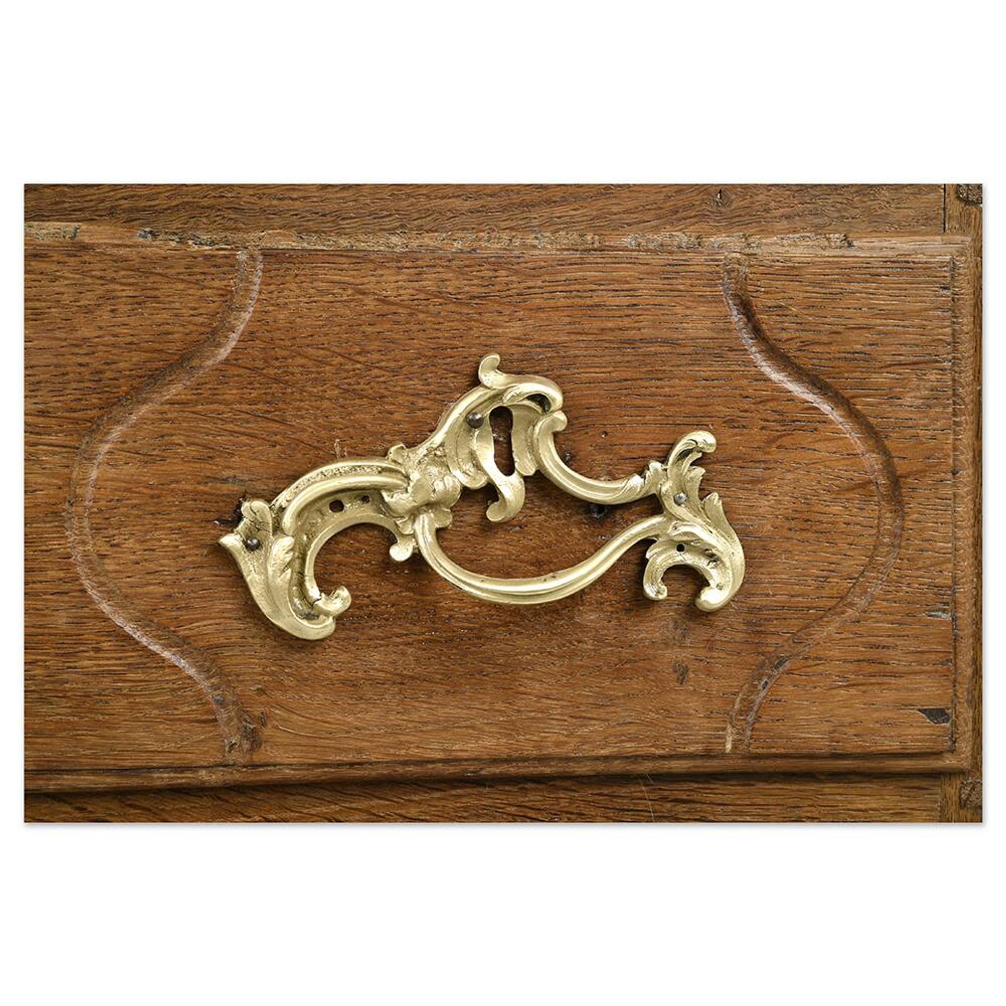 Louis XV chest of drawers in solid wood