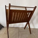 Wooden magazine holder