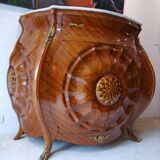 Louis XV style marquetry bar furniture