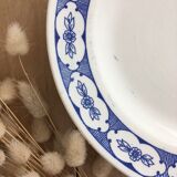 Retro blue pink plates