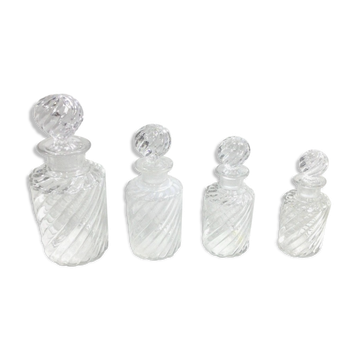 Série de flacons bambou Baccarat