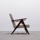 Mid Century Easy Chair Model B - 310 Var in Ivory Boucle