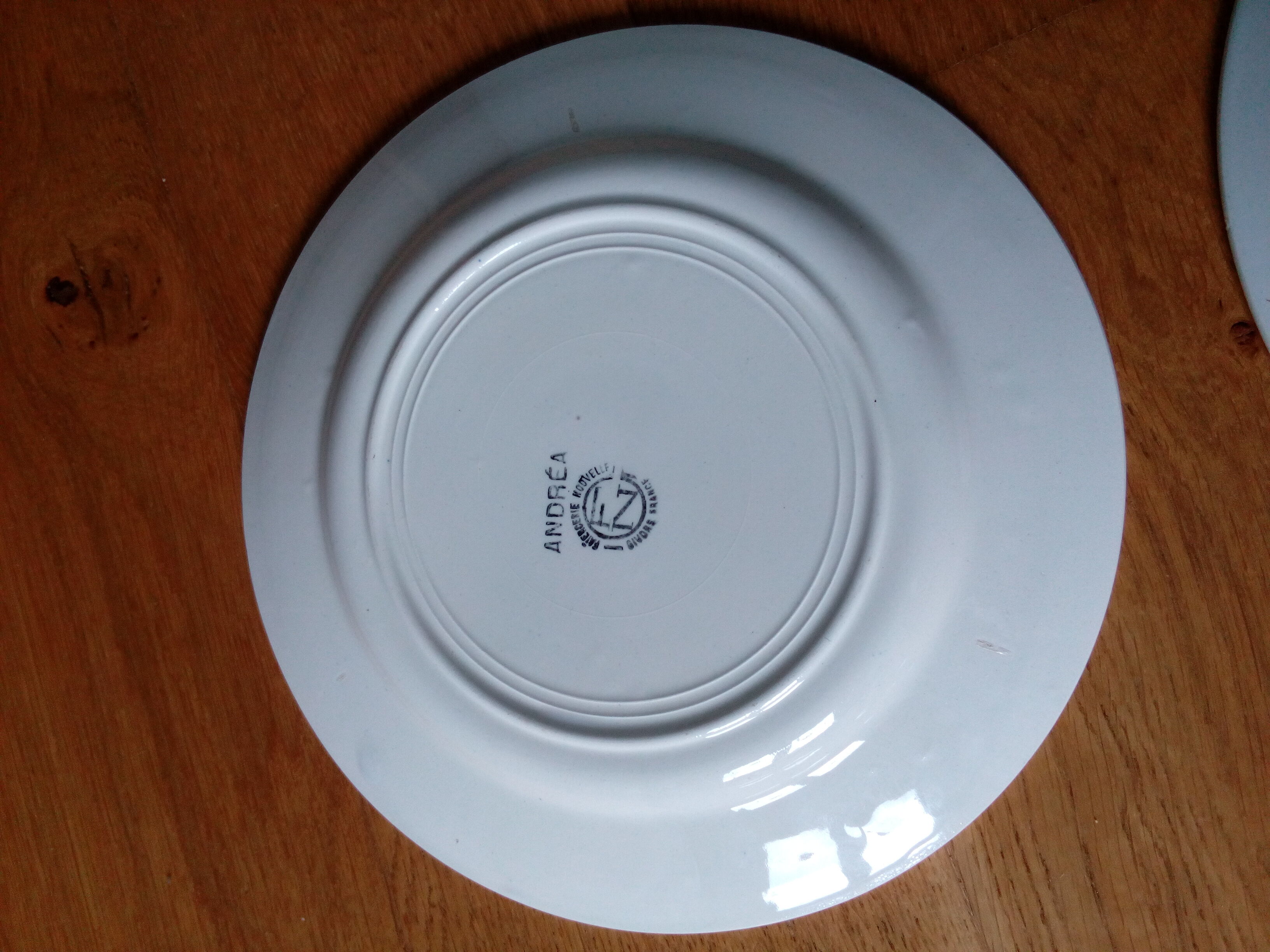Mismatched flat plates set of 6