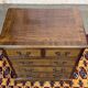 English mahogany commode from the 1950s.