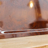Wood imitation serving tray