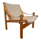 Chaise safari vintage "Hunter" par Torbjørn Afdal, 1960, Norvège