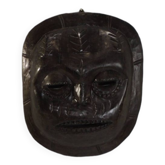 Masque facial anthropomorphe/cote d'ivoire /vintage