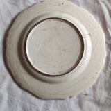 Assiette faïence 19e