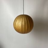Suspension vintage cocon de l'ère spatiale, Italie 1960