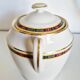 Limoges porcelain coffee service, vintage French.