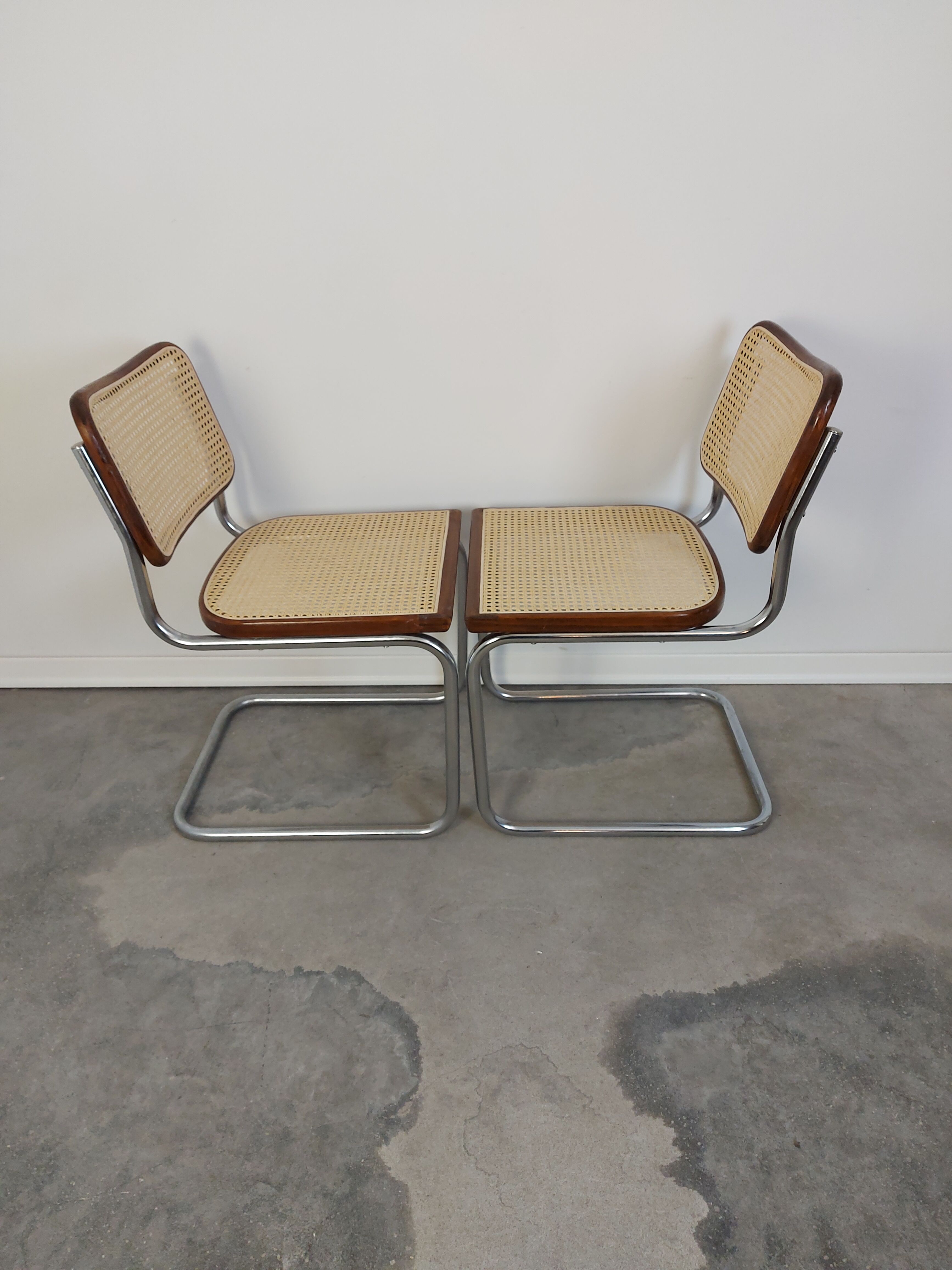 Chairs B32 design Marcel Breuer, 1980