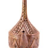 Pichet stylisé de Huguette Bessone en céramique, Vallauris