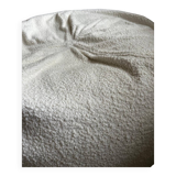 Fauteuil pouf repose pieds