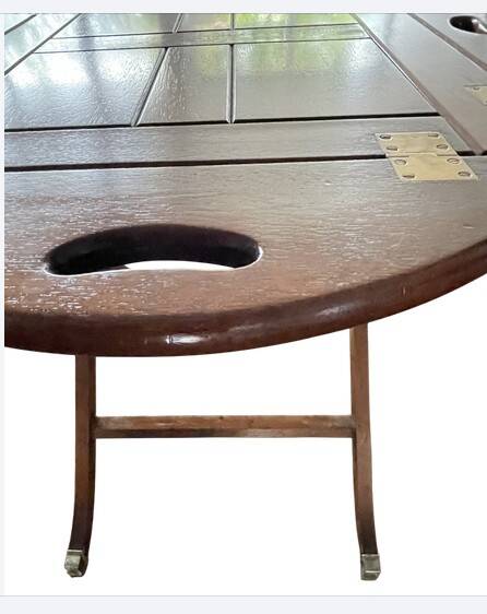 Table basse de marine "Buttler" XIXe