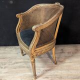 Coiffeuse et son fauteuil de style Louis XVI – XIXe siècle