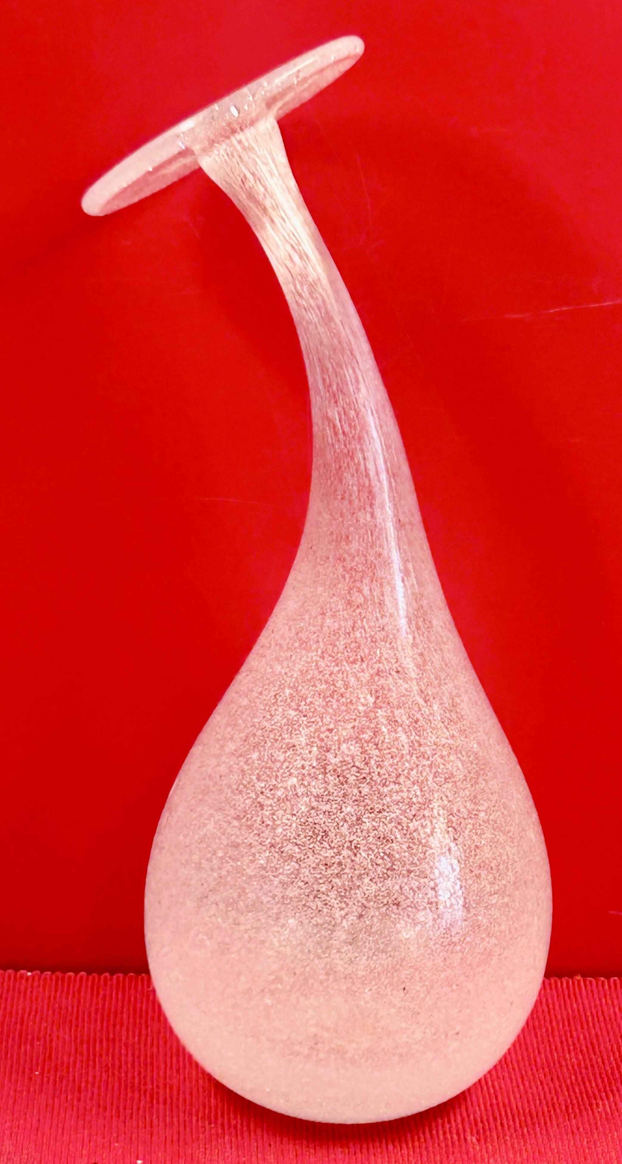 Vase soliflore verre design de la maison  J-Line   26 cm