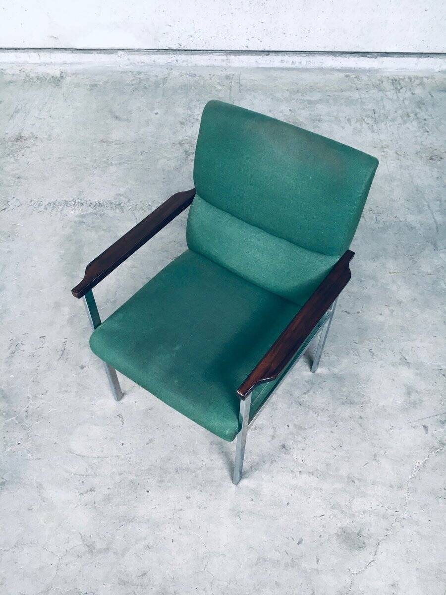 Set of Mid-Century Modern Office Armchairs from Brune, Germany, 1960s