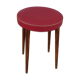 Tabouret vintage simili cuir