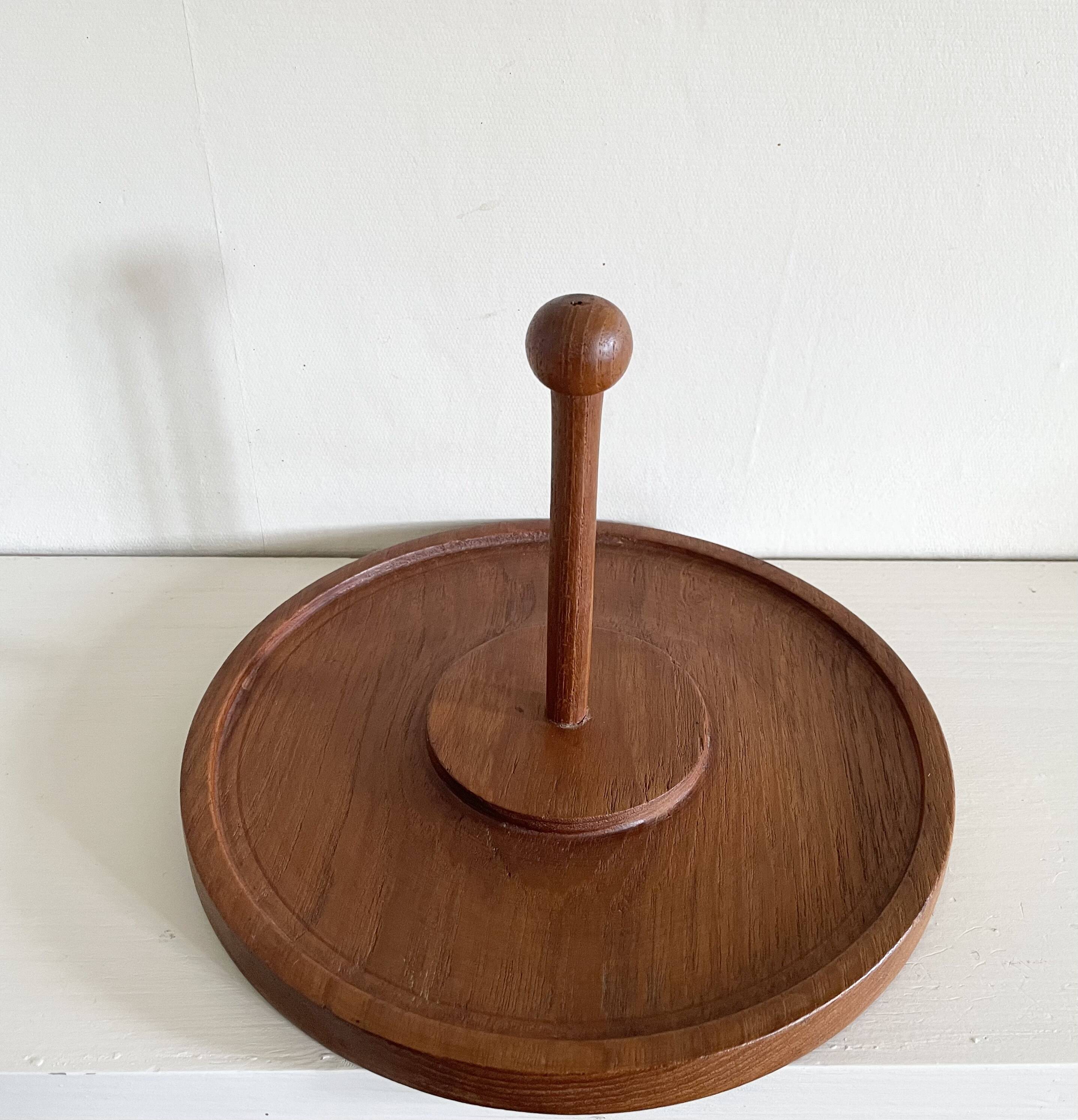 Vintage Teak Condiment Tray