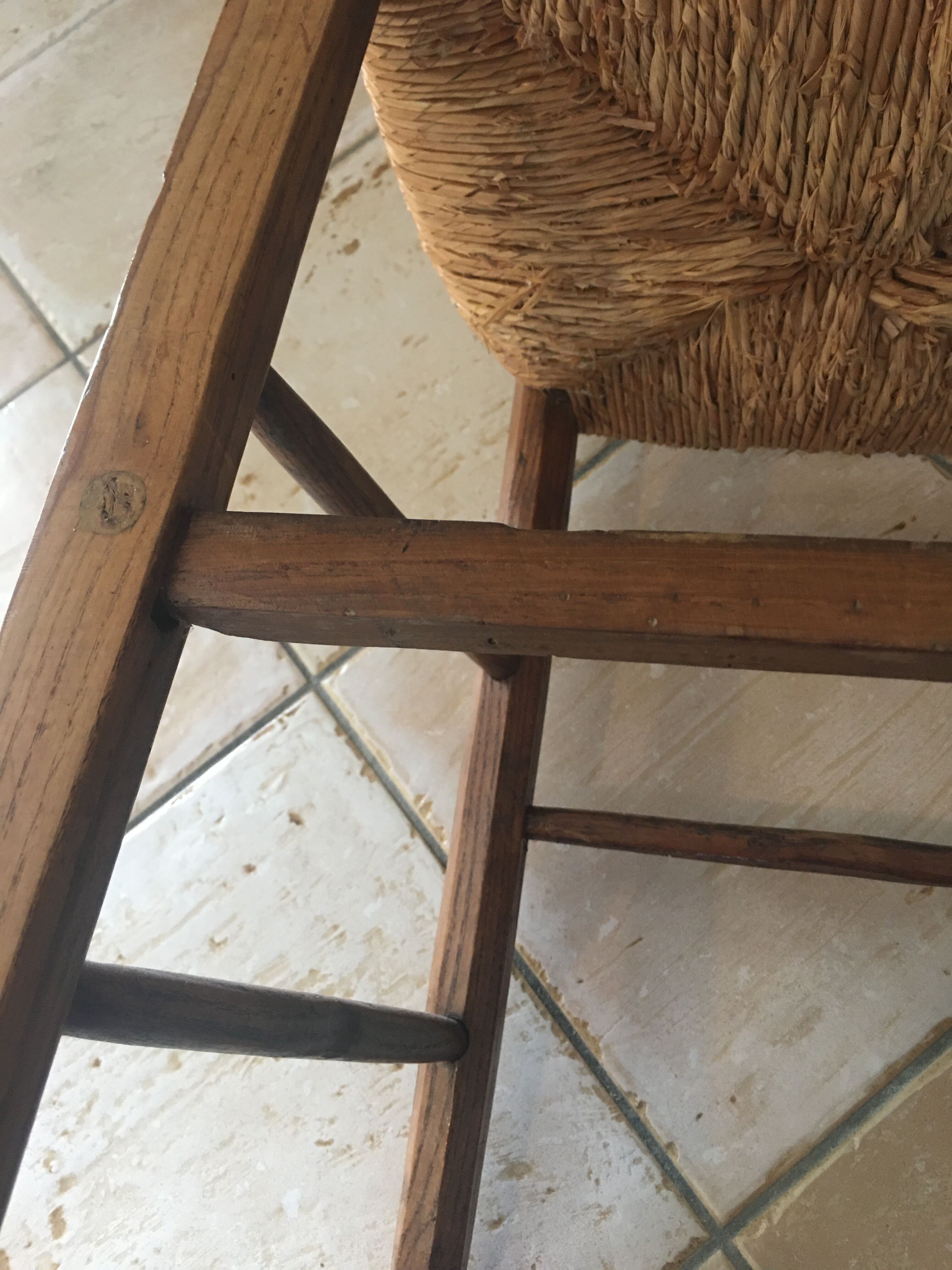 Old child high chair