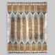 Swedish Rya Wool Rug In Natural Yellow And Grey Colours, 170x230cm