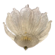 Venetian murano glass flush mount, 1980s