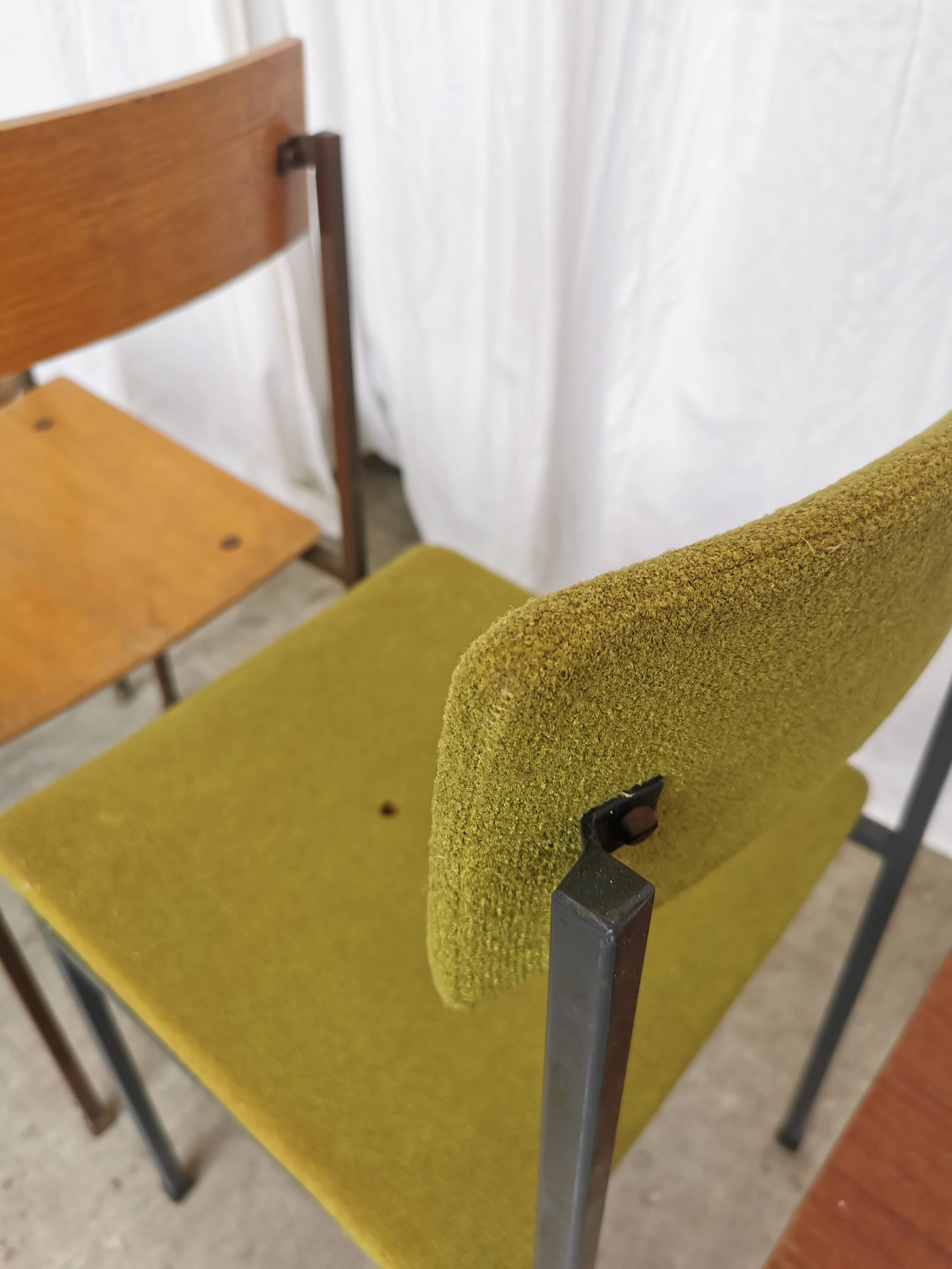 Chaises de salle à manger industrielles vintage - Stol Kamnik années 1970 - Lot de 4 - Mix & Mat