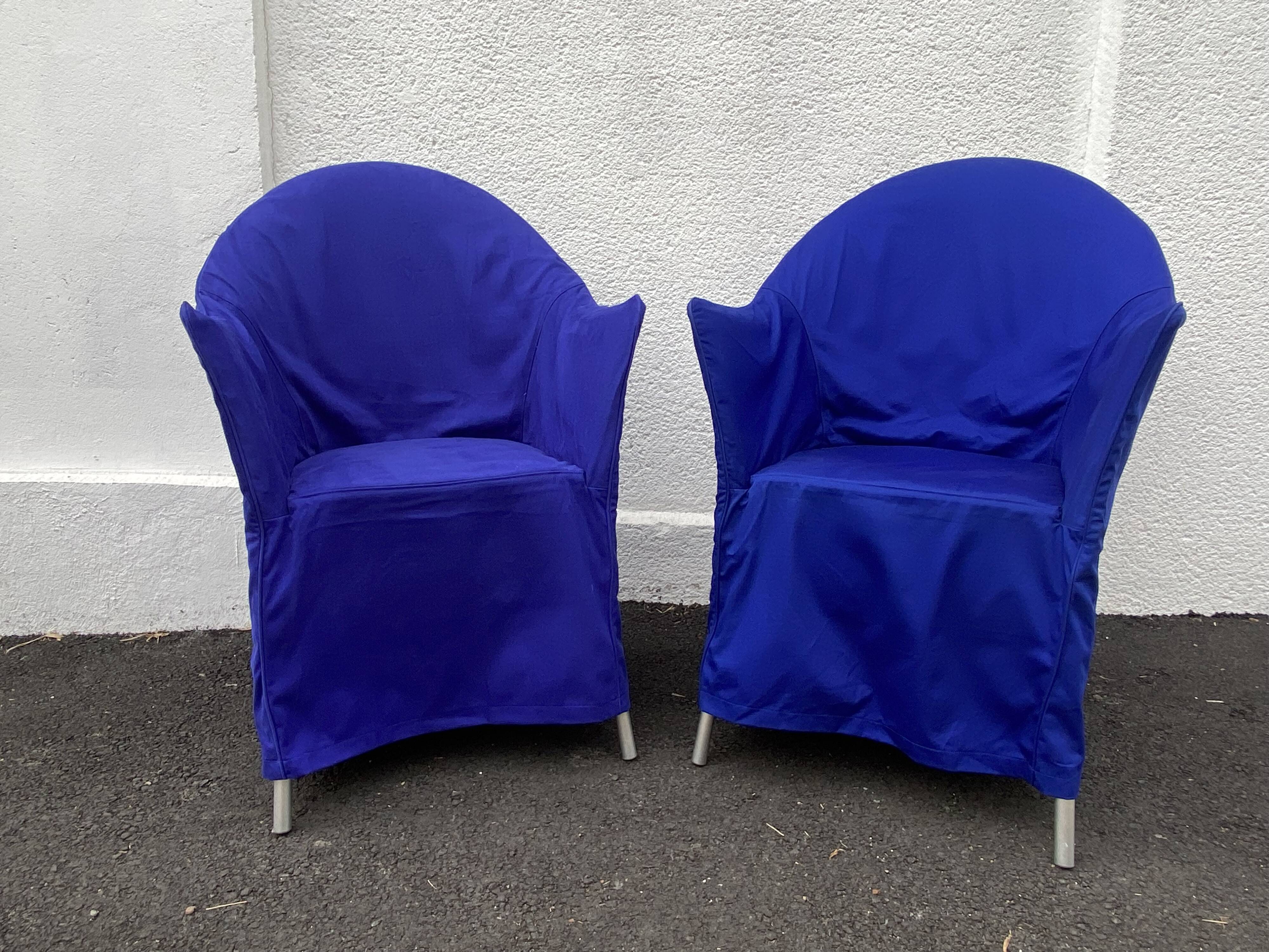 Pair of Lord Yo armchairs by Starck