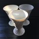Set of 3 porcelain coffee bowls