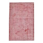 Tapis vintage rouge pâle