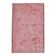 Pale red modern vintage rug