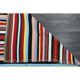 Tapis turc Oushak fait main en laine et coton rouge 174x287 des années 1970