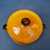 Yellow Ceramic Pot