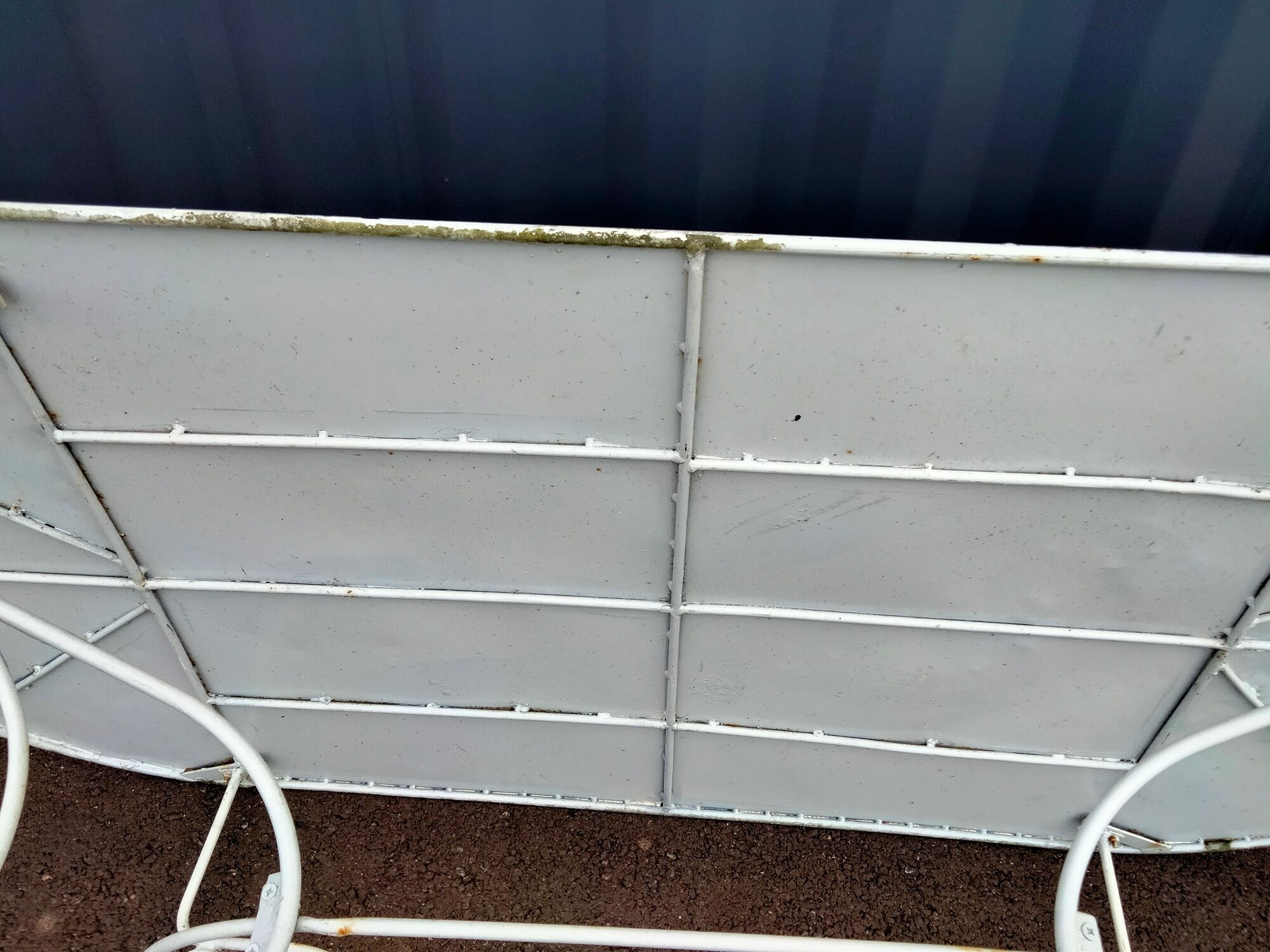 Garden furniture in old iron 6 places