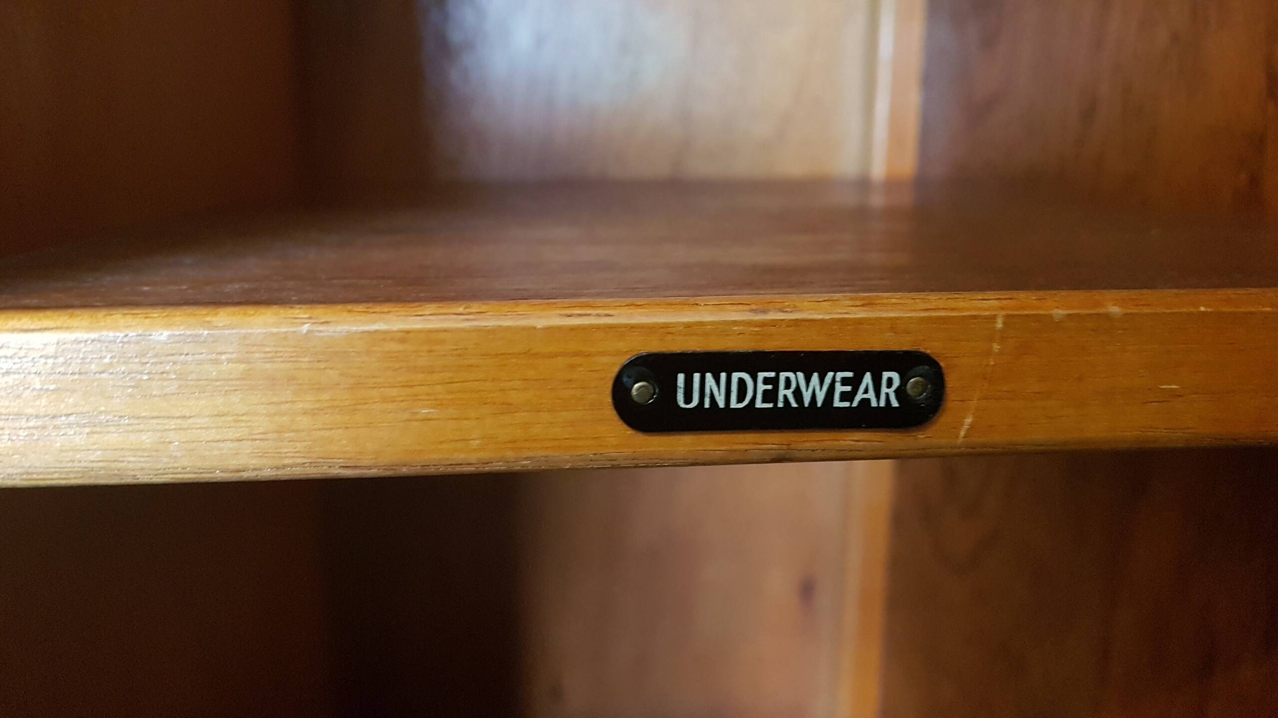 English wardrobe known as college years 40/50