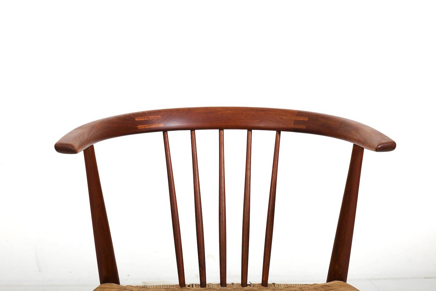 Illum Wikkelsø for N. Eilersen rare Side Chair "24GT" in Teak