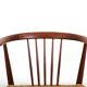 Illum Wikkelsø pour N. Eilersen rare chaise d'appoint "24GT" en teck