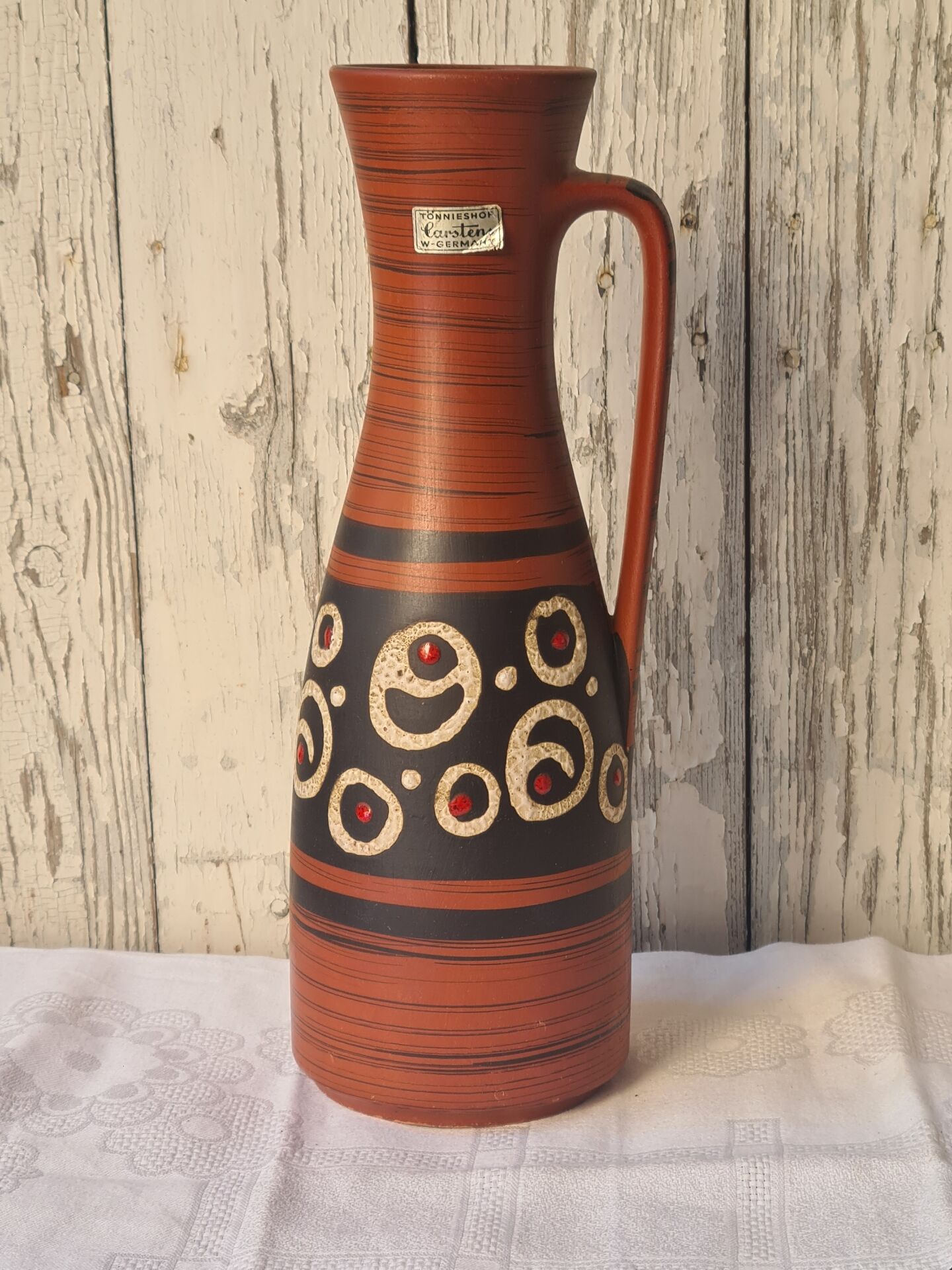 Vase ,pichet Carstens Tönnieshof West Germany