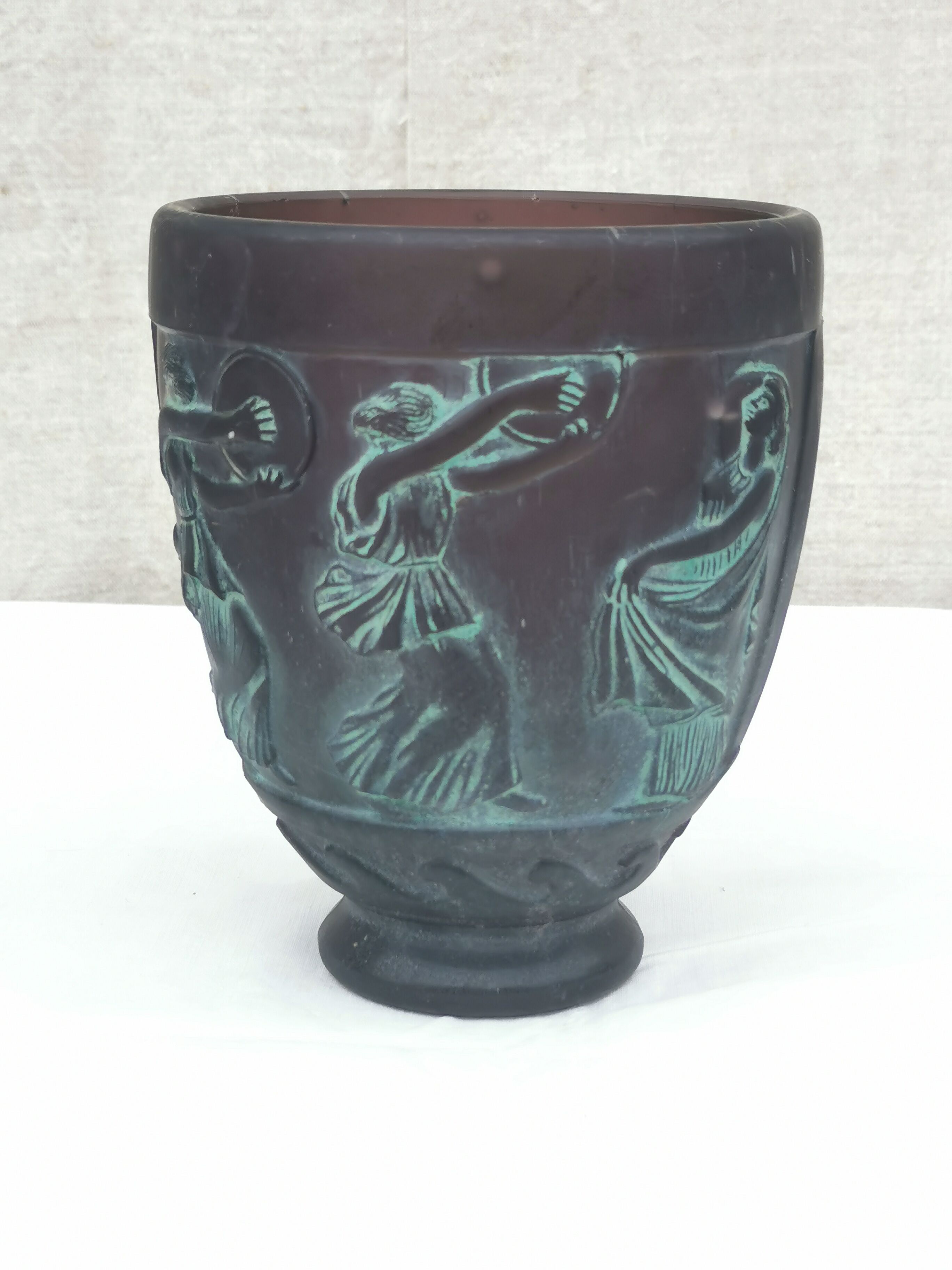 Art-deco vase signed "georges de feure"