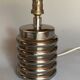 Bibendum chrome ceramic lamp 1970