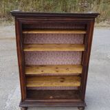 Louis XIII wardrobe in solid walnut