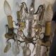 Antique chandelier with pendants